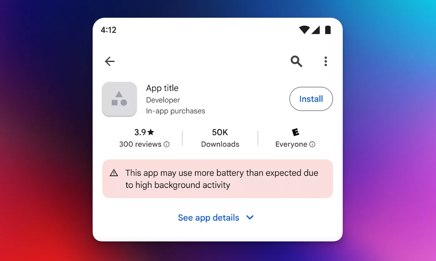 Android : le Play Store alerte sur les applications qui vident la ...
